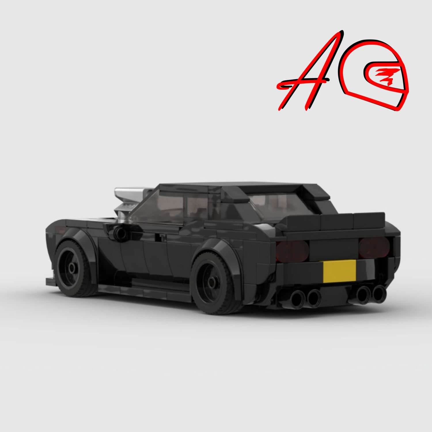 Dodge Charger de Dom Toretto| Kit de construcción de bloques de 312 piezas auto lego regalo hombre navidad 2025