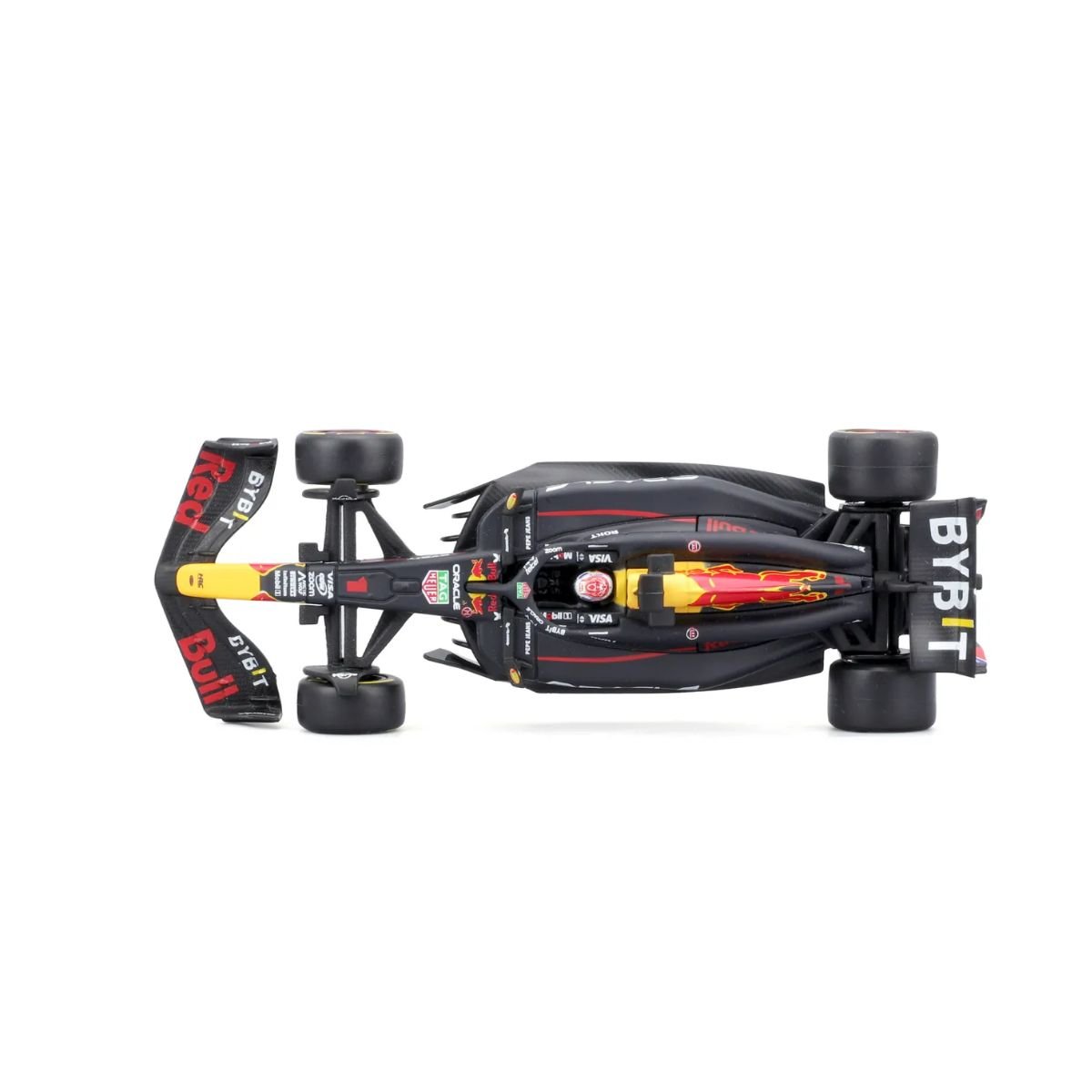 Bburago Auto F1 RedBull RB20 - N1 Verstappen escala 1:43 | Diecast metálico en caja acrílica