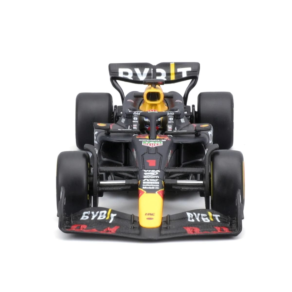 Bburago Auto F1 RedBull RB20 - N1 Verstappen escala 1:43 | Diecast metálico en caja acrílica