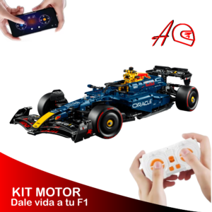 Auto 1:18 Fórmula 1 Red Bull RB20 Technic | Kit de construcción de bloques de 1639 piezas LEGO a control remoto