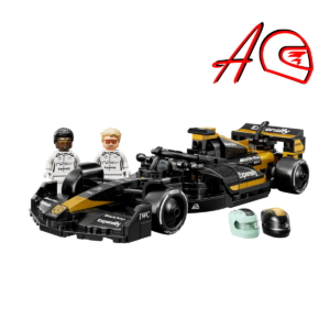 Auto F1 LEGO APX GP La Pelicula a escala 1:25 | Kit de construcción de bloques de 267 piezas