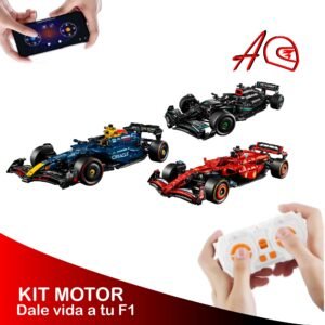 Auto 1:18 Fórmula 1 | Kit de construcción de bloques piezas LEGO a control remoto