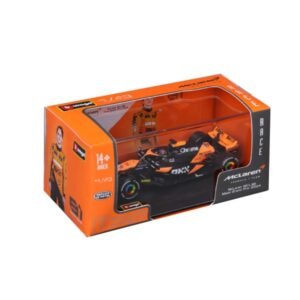 Bburago Auto F1 McLaren MCL38 de Miami Grand Prix - N81 Oscar Piastri escala 1:43 | Diecast metálico en caja acrílica
