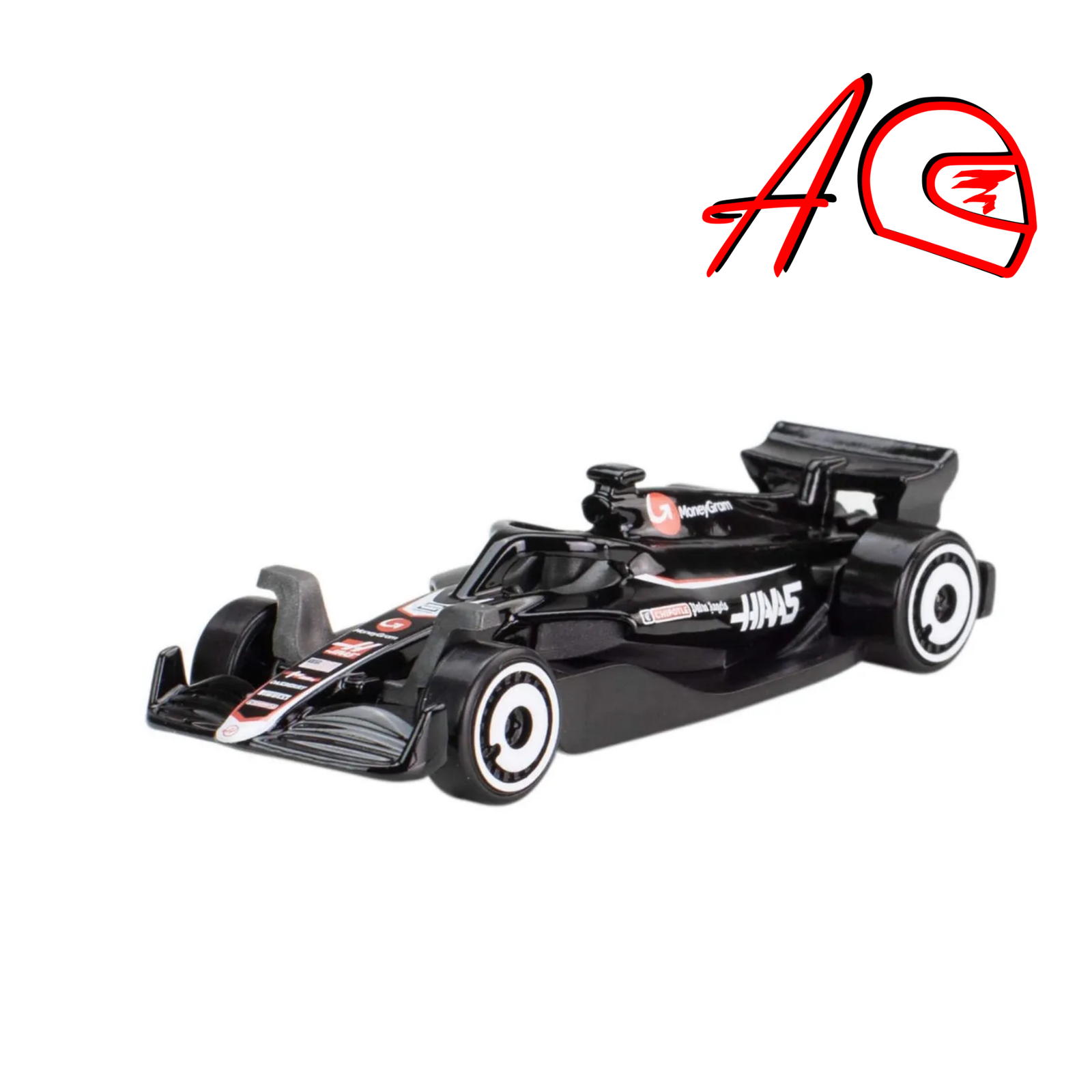 Moneygram Haas Formula 1 escala 1:64 Hotwheels Apits Chile