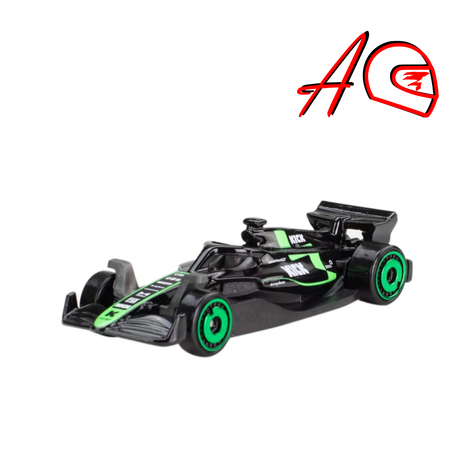 Kick Stake Sauber Formula 1 escala 1:64 Hotwheels Apits Chile