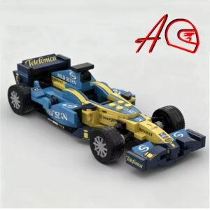 Auto F1 RN R25 a escala 1:25 | Kit de bloques de 219 piezas