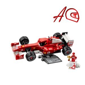 Auto F1 SF F2004 a escala 1:16 | Kit de bloques lego de 733 piezas con M. Schumacher