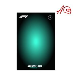 Cuadro mural decorativo para colgar auto Fórmula 1 Technic AMG Mercedes Benz Petronas F1